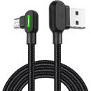 Mcdodo Mcdodo Cablu Button Series PD MicroUSB Black (1.2m, 2A, QC4.0, led indicator, impletitura nylon)-T.Verde 0.1 lei/buc