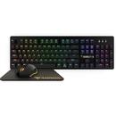 Gamdias Kit gaming Gamdias Hermes P1B iluminare RGB negru