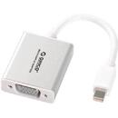 Orico Adaptor Orico DMP3V alb Mini DisplayPort catre VGA Adapter