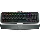 Riotoro gaming mecanica Ghostwriter Elite Cherry MX Red neagra iluminare RGB