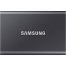 Samsung Portable  T7 2TB (grey, USB-C 3.2 (10 Gbit / s), external)