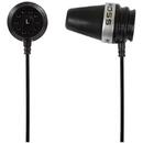 Koss SparkPlug Headphones, In-Ear, Wired, Black