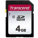 Transcend 300S 4 GB memory card (black, Class 10)