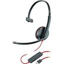 Plantronics Casca cu fir Poly Blackwire C3210, USB-C, 209748-201