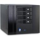 Inter-Tech SC-4004 Black ITX Storage enclosure