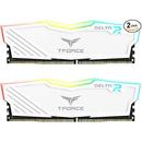 Team Group T-Force DELTA RGB - DDR4 - kit - 16 GB: 2 x 8 GB - DIMM 288-pin - 3200 MHz / PC4-25600 - unbuffered