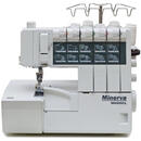 MINERVA Coverlock M4000CL, 20 tipuri de cusatura, 1100 rpm, Alb