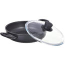 BALLARINI Frying Pan Ballarini Avola, Deep with 2 handles, titanium, 24 cm 75002-922-0