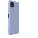 Lemontti Lemontti Husa Silicon Soft Slim Samsung Galaxy A22 5G Lavender Gray (material mat si fin, captusit cu microfibra)