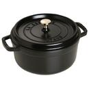 Staub Staub Round Cocotte, 26cm cast iron, black