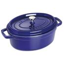 Staub Staub Oval Cocotte, 29cm cast iron, dark blue