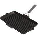 Staub Staub Square Grill Pan  34x21cm cast iron, black, induction