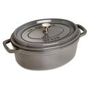 Staub Staub La Cocotte 20cm round, Graphite grey, Cast Iron