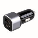 DomoClip TEA181G Incarcator auto dual USB 5V 2.4A