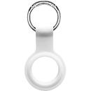 Devia Devia AirTag Silicon Key Ring White