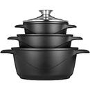 smile Smile MGK-18 soup pot Black Aluminium