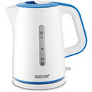 Zelmer Zelmer ZCK7620B electric kettle 1.7 L 2200 W Blue, White