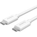 Orico Cablu USB Orico CTC100M-20 USB Type-C - USB Type-C 2m alb