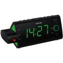 Sencor Radio cu ceas FM SRC 330GN Sencor, ecran 3 cm, cu proiectie si alarma