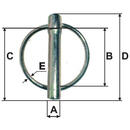 MK SIGURANTA BOLT CU INEL 6.0X54MM / 3.2X36.5MM / 45MM