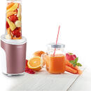 Trisa Power Smoothie 6930.87, cutit cu 4 lame, 21.000rot/min, Rosu