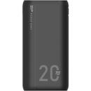 Silicon Power QS15  20000 mAh 2x USB QC 3.0 1x USB-C PD Black