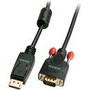 LINDY Lindy 41942 video cable adapter 2 m DisplayPort VGA Black
