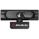 AverMedia Full HD, Microfon Stereo, USB 2.0, Negru