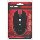 BLOW Mouse computer BLOW Adrenaline Hurricane2 USB Optical 2400 DPI Negru