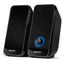 SVEN SVEN 320 2.0 SPEAKERS BLACK USB 2X3W