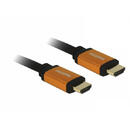 Delock DeLOCK 85729 HDMI cable 2 m HDMI Type A (Standard) Black, Gold