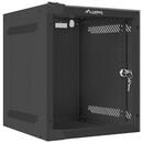 LANBERG LANBERG WALL-MOUNTED RACK CABINET 10" 6U (280X310, BLACK)