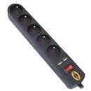 Orvaldi Power strip with surge protector ORVALDI ORV-5 1,5m with USB charger