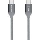 Nevox Nevox data and charging cable USB-C 2.0 > USB-C 2.0 (grey, 2 meters)