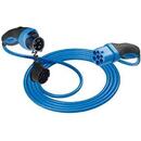 Mennekes Mennekes charging cable Mode 3, Type 2 > Type 1, 20A, 1PH (blue/black, 7.5 meters)