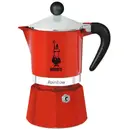 Bialetti Rainbow, capacitate 150 ml, pentru 3 cesti, Rosu