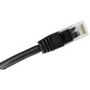 A-LAN Cablu patch-cord U/UTP PVC, 0.5 m, Negru