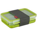 Emsa Emsa Clip&Go Lunchbox 518098 1,2l Transparent/Green