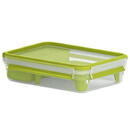 Emsa Emsa Clip&Go Brunchbox 518099 1,2l Transparent/Green