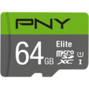 PNY MicroSDXC Elite 64GB P-SDUX64U185GW-GE