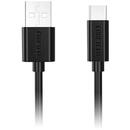 choetech CHOETECH USB-A USB-C QC 1m BLACK AC0002