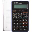 Sharp Calculator stiintific, 10 digits, 131 functii, 144 x 75 x 10 mm, SHARP EL-501TBWH - negru/violet