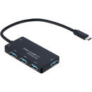 Akyga Akyga AK-AD-52 interface hub USB 3.1 (3.1 Gen 2) Type-C 500 Mbit/s Black