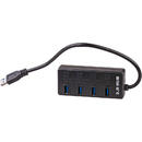 Akyga Akyga AK-AD-33 interface hub USB 3.2 Gen 1 (3.1 Gen 1) Type-A 500 Mbit/s Black