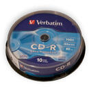 Verbatim CD-R VERBATIM 700MB 52X EXTRA PROT. CAKE 10