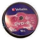 Verbatim DVD+R VERBATIM 4,7GB 16X CAKE-10BUC