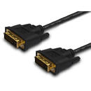 SAVIO Savio CL-31 DVI cable 1.8 m DVI-D Black