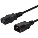 SAVIO Savio CL-99 power cable Black 1.2 m C14 coupler C13 coupler