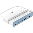 Hyper Hyper HyperDrive 5-in-1 USB-C Hub for iMac, USB hub (white)