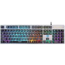 Media-Tech Tastatura Gaming Iluminata Media-Tech Cobra Pro Revenant MT1257, Negru/Gri